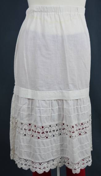 Petticoat, part of a Chodksy kroj, late 20th century