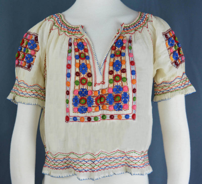 Blouse, Ploštín (Liptovský Mikuláš), Slovakia, 1930-1938