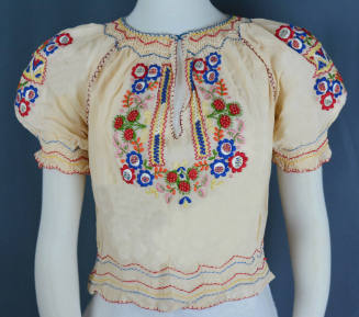 Blouse, Slovakia, 1900-1930