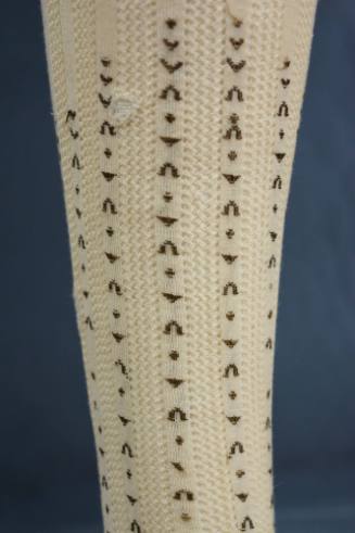 One of a pair of stockings