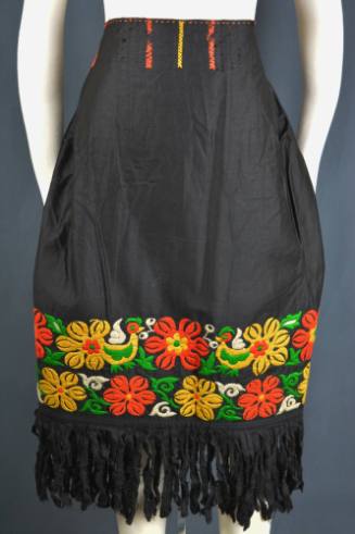 Apron, Jablonica, Slovakia, 1920-1940