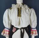 Blouse, Moravian style, USA