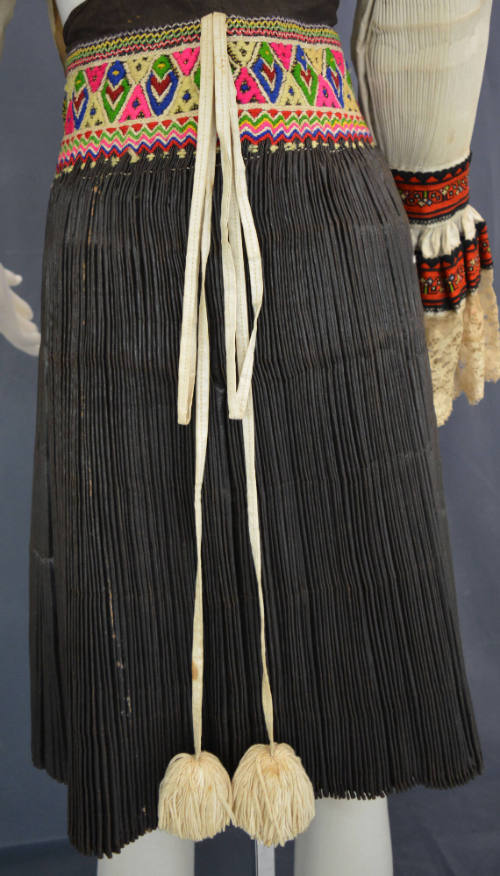 Skirt, Vlčnov, Moravia, 1880-1930