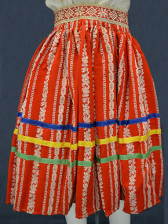 Apron, Vlčnov, Moravia, 1880-1930