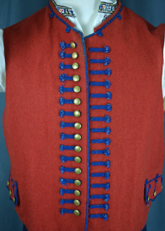 Vest, Valašsko, Moravia, 1950