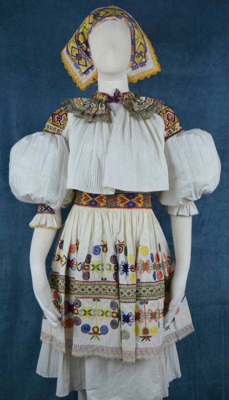 Woman's kroj, Čičmany, Slovakia