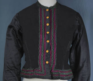 Bodice in the style of the late 19th century