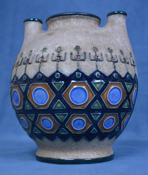 Vase, Teplitz-Turn, Bohemia, 1934