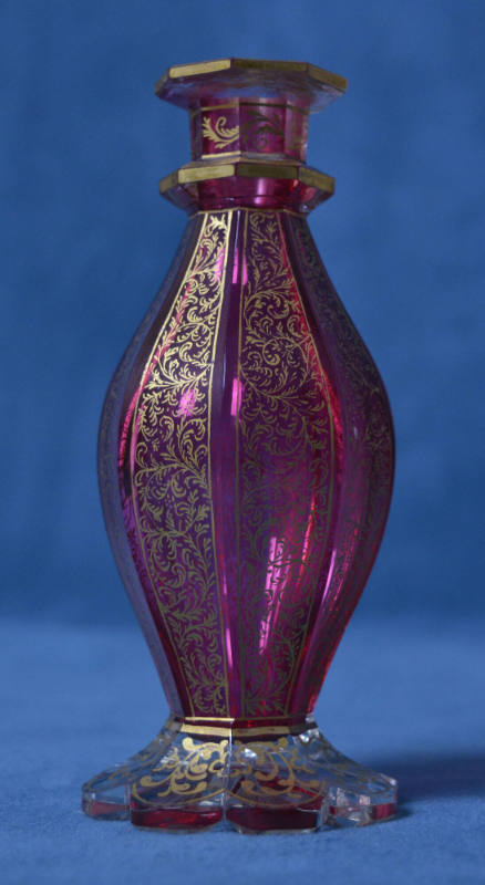 Perfume Bottle, Czechoslovakia