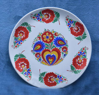 Plate, Czechoslovakia