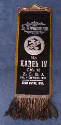 Fraternal ribbon, Cedar Rapids, Iowa, 1897