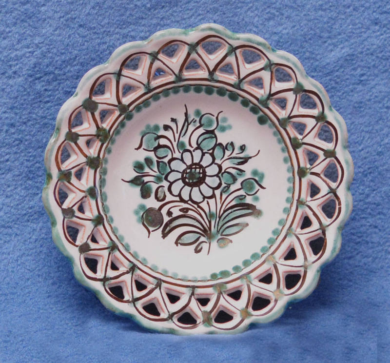 Plate, Modra, Slovakia, 1975