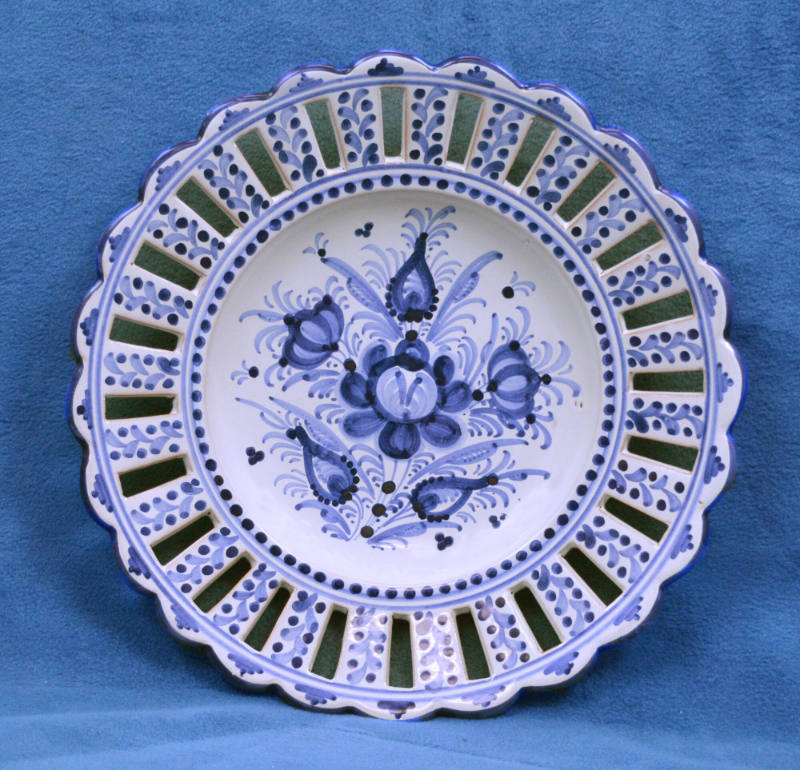 Plate, Modra, Slovakia, 1973