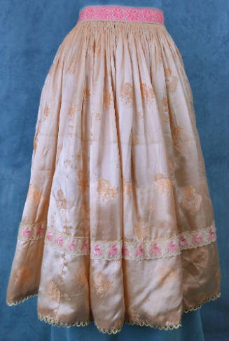 Skirt, Unin, Slovakia, 1880-1906