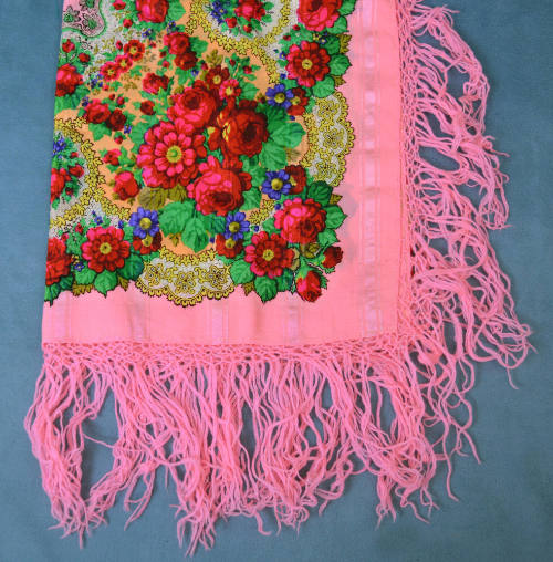 Shawl, Unin, Slovakia, 1880-1906