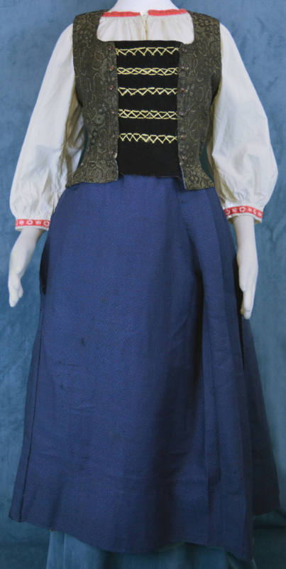 Immigrant clothes, Spišská župa, Slovakia, 1890-1921