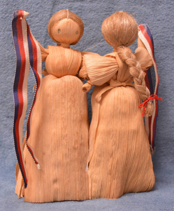 Cornhusk doll, Czechoslovakia