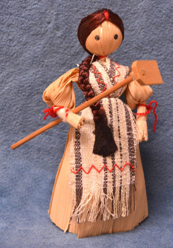 Cornhusk doll, Czechoslovakia