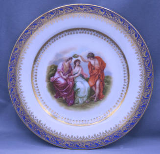 Plate, Altrolau, Bohemia, Austria, 1898-1918