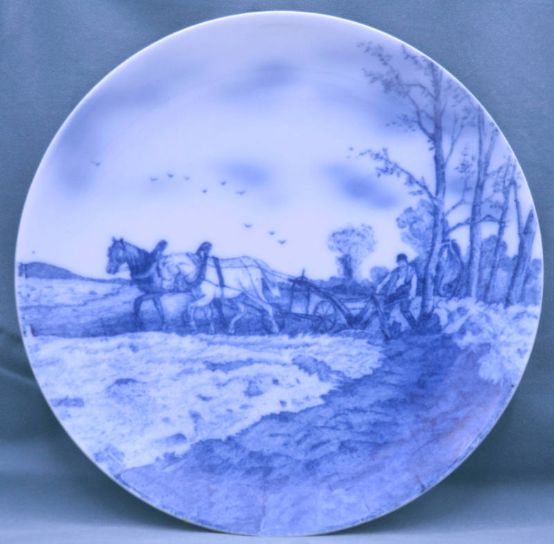 Plate, Altrolau, Bohemia, Austria, 1898-1918