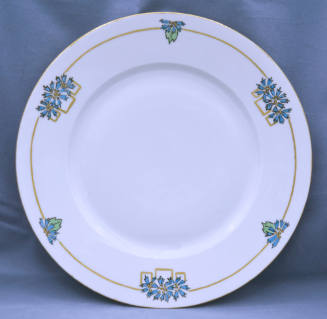 Saucer, Altrolau, Bohemia, Austria, 1898-1918