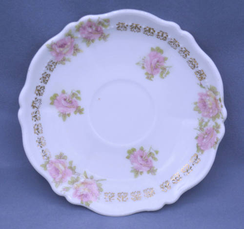 Saucer, Altrolau, Bohemia, Austria, 1898-1918