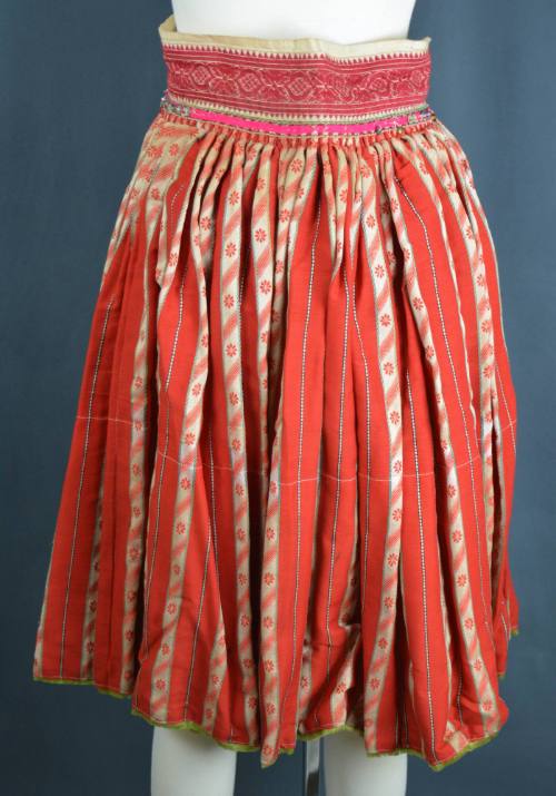 Skirt, Kyjov, Moravia, 1875-1900