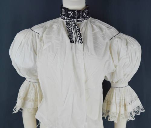 Blouse with cuffs, Kyjov, Moravia